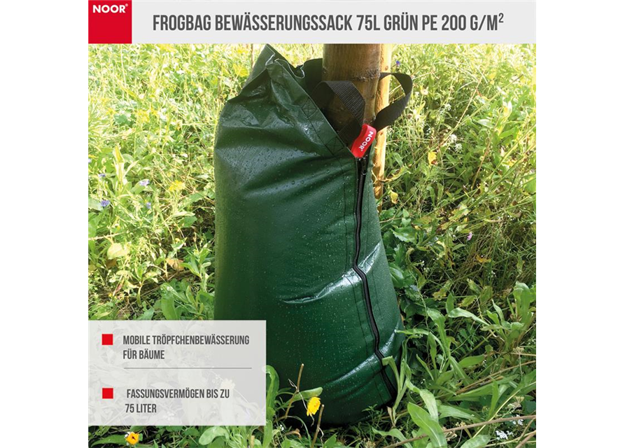 Frogbag Bewässerungssack 75l grün PE 200 g/m²