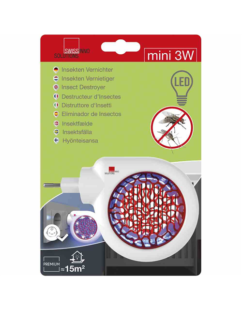 Swissinno Mini Insektenvernichter 3W LED Premium