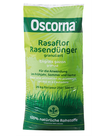 Oscorna Rasaflor Rasendünger granuliert 25 kg